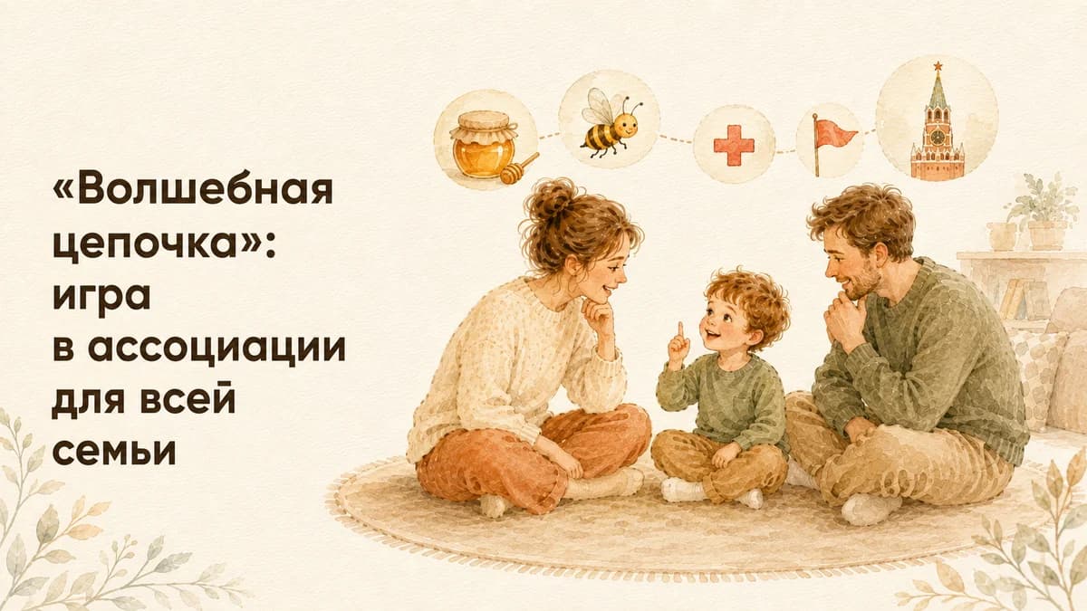 «Волшебная цепочка»: игра в ассоциации для всей семьи