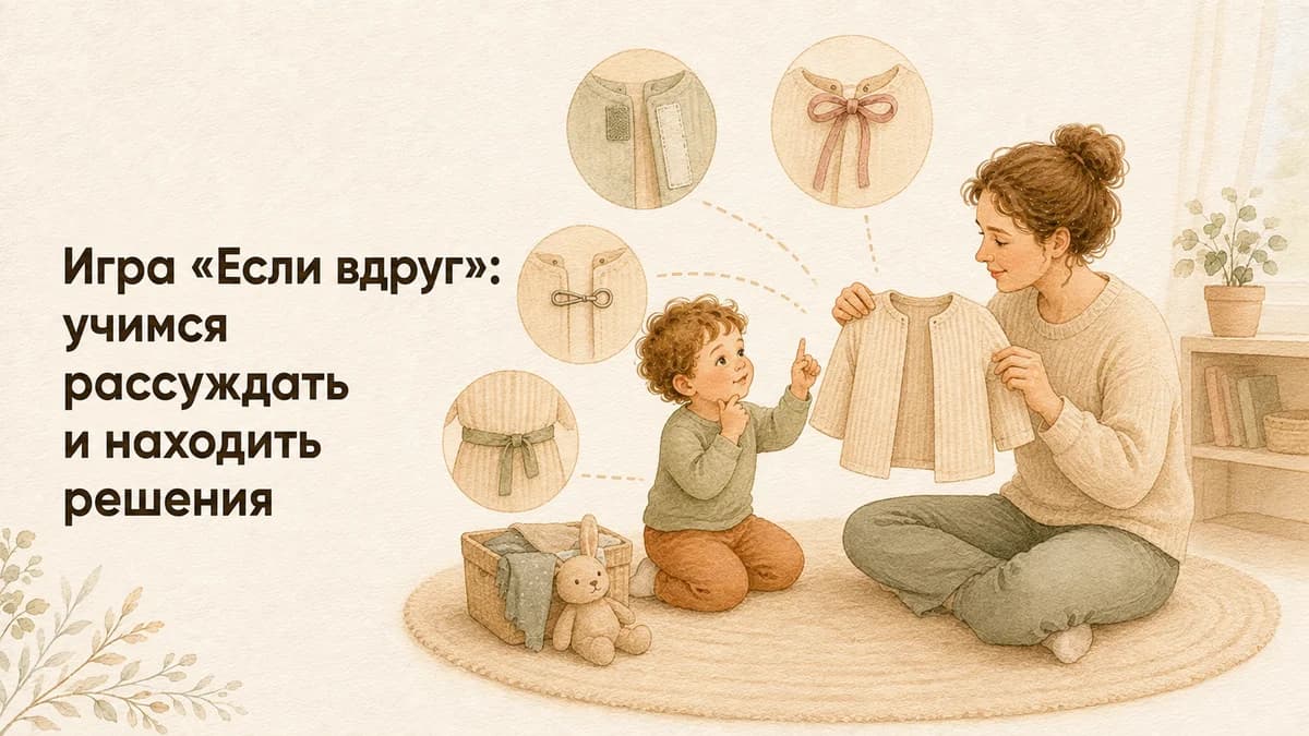 Игра «Если вдруг»: учимся рассуждать и находить решения