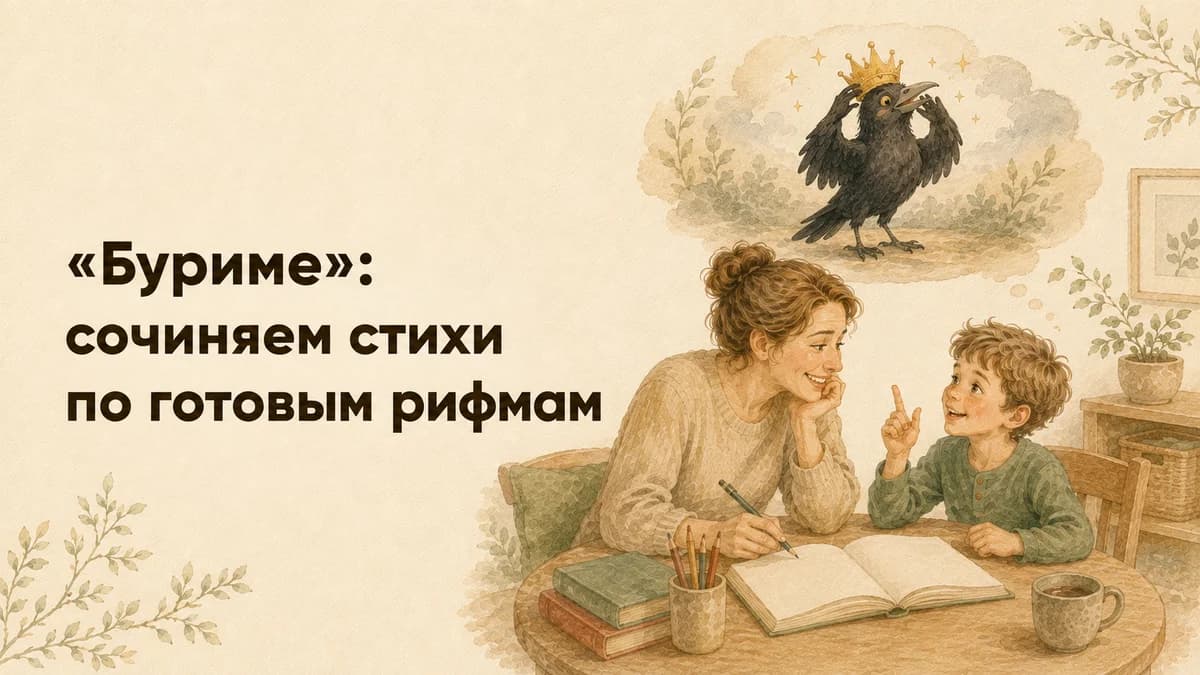 «Буриме»: сочиняем стихи по готовым рифмам